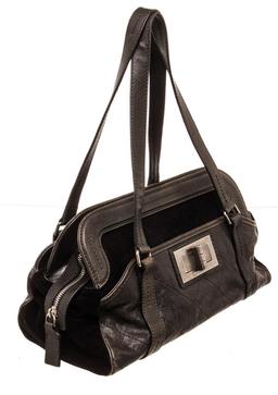 Chanel Black Leather Mademoiselle Shoulder Bag