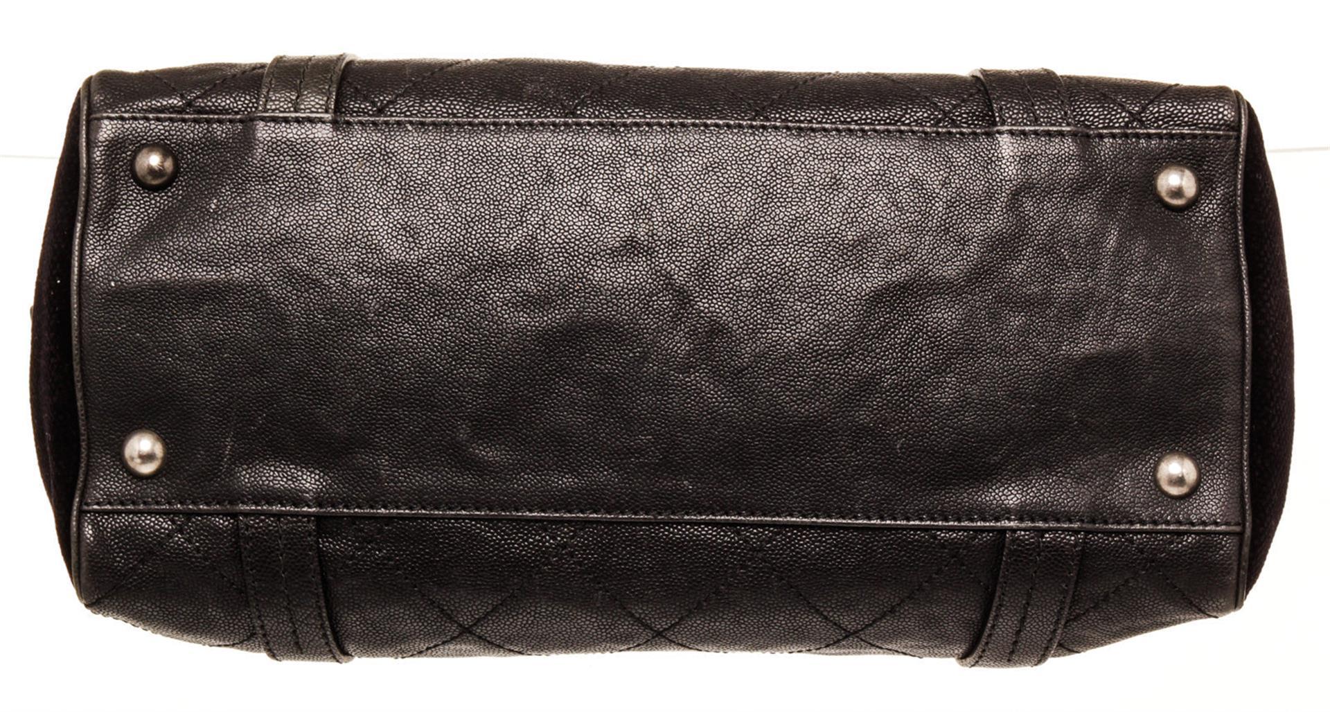 Chanel Black Leather Mademoiselle Shoulder Bag