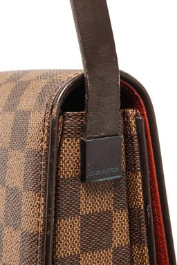 Louis Vuitton Brown Damier Ebï¿½ne Canvas Tribeca Ron Shoulder Bag