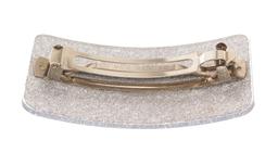 Chanel Silver Large Hair Barrette Accessories
