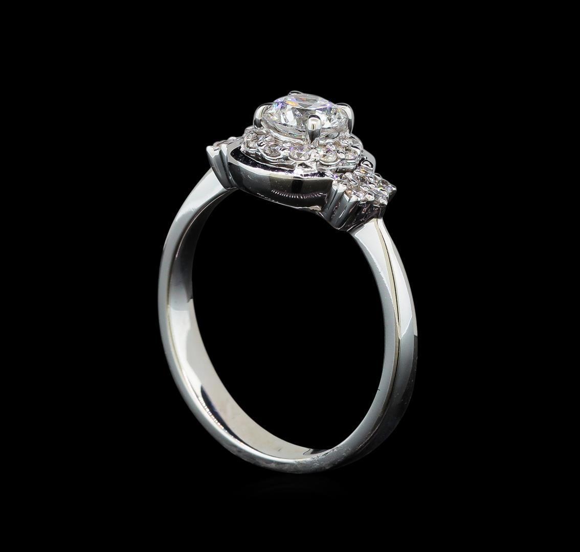 0.77 ctw Diamond Ring - 14KT White Gold