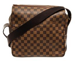 Louis Vuitton Brown Damier Ebene Naviglio Messenger Bag