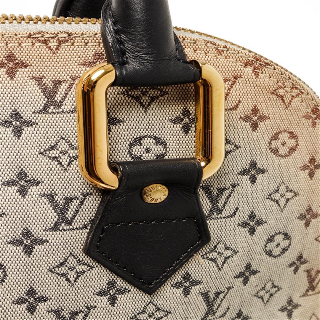 Louis Vuitton Neutrals Canvas Alma Haut Top Handle Bag