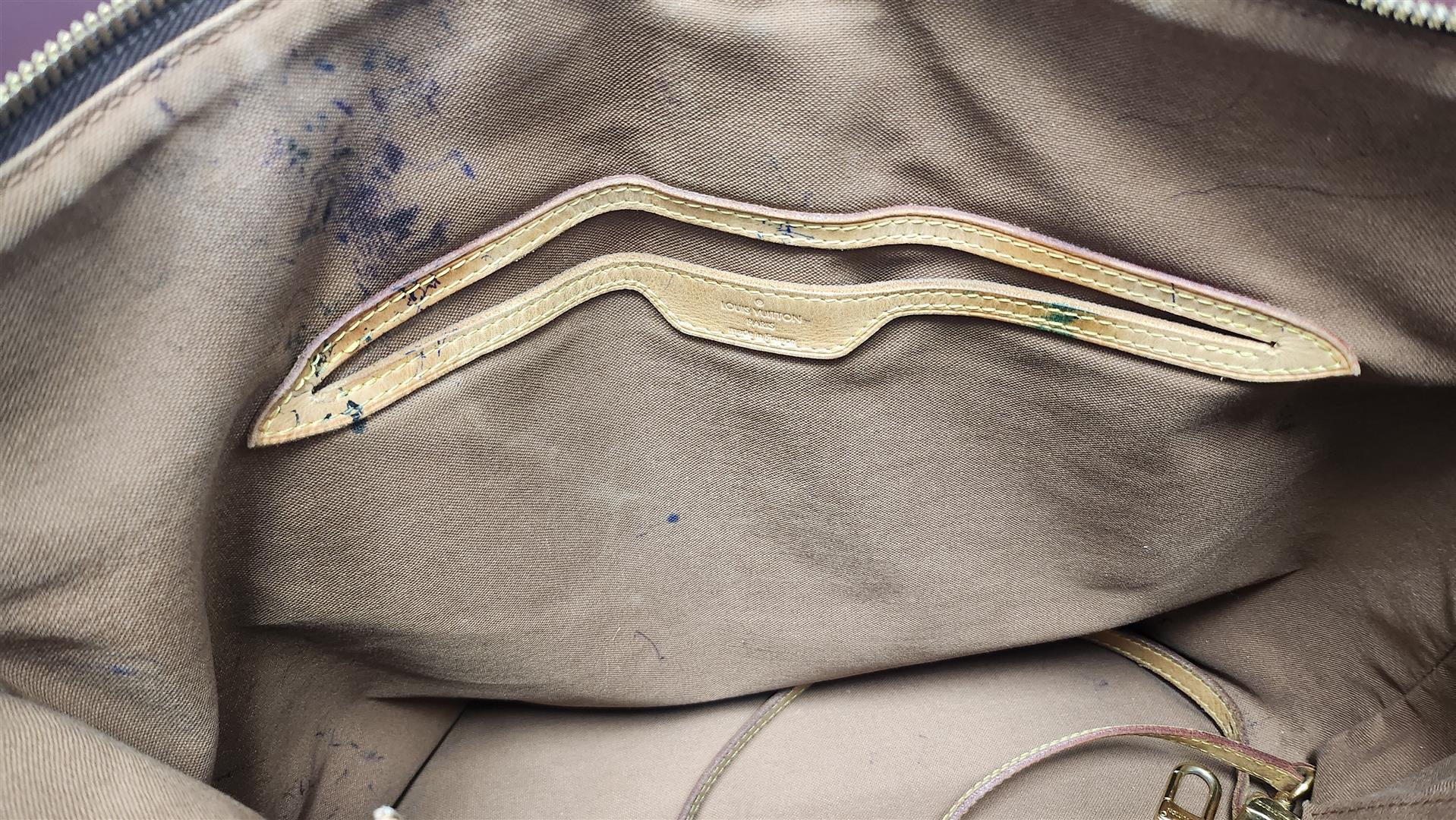 Louis Vuitton Palermo Shoulder Bag GM Brown Canvas