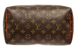 Louis Vuitton Brown Monogram Canvas Speedy 25cm Satchel Bag