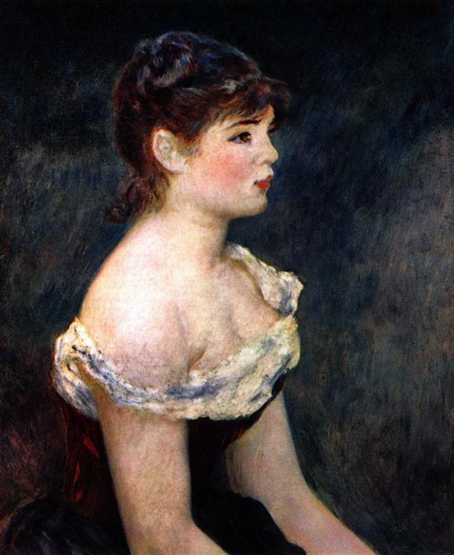 Renoir - Portrait Of A Young Girl