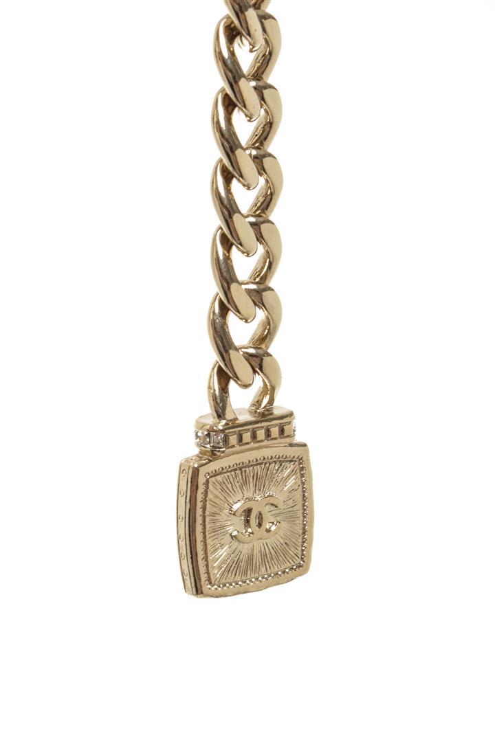 Chanel Gold-tone CC Lipstick Chain