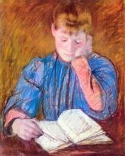 Mary Cassatt - Thoughtful Reader