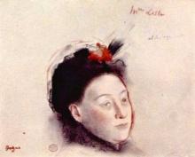 Edgar Degas - Portrait Of Madame Lisle
