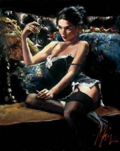 Eugenia by Fabian Perez