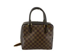 Louis Vuitton Damier Ebene Canvas Leather Brera Handbag