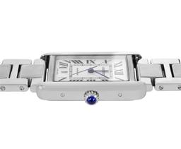 Cartier Mens Stainless Steel 40MM Tank Solo XL Wristwatch