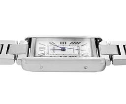 Cartier Mens Stainless Steel 40MM Tank Solo XL Wristwatch