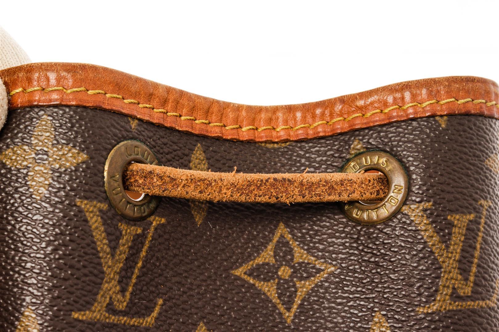 Louis Vuitton Brown Monogram Canvas Noe PM Bucket Bag