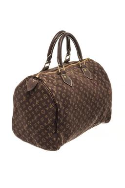 Louis Vuitton Brown Monogram Canvas Speedy 30 Satchel Bag