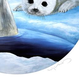 Harp Seals by Wyland