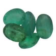 3.56 ctw Oval Mixed Emerald Parcel