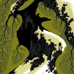 Snow Laden by Eyvind Earle (1916-2000)