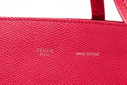 Celine Pink Leather Phantom Cabas Tote Bag