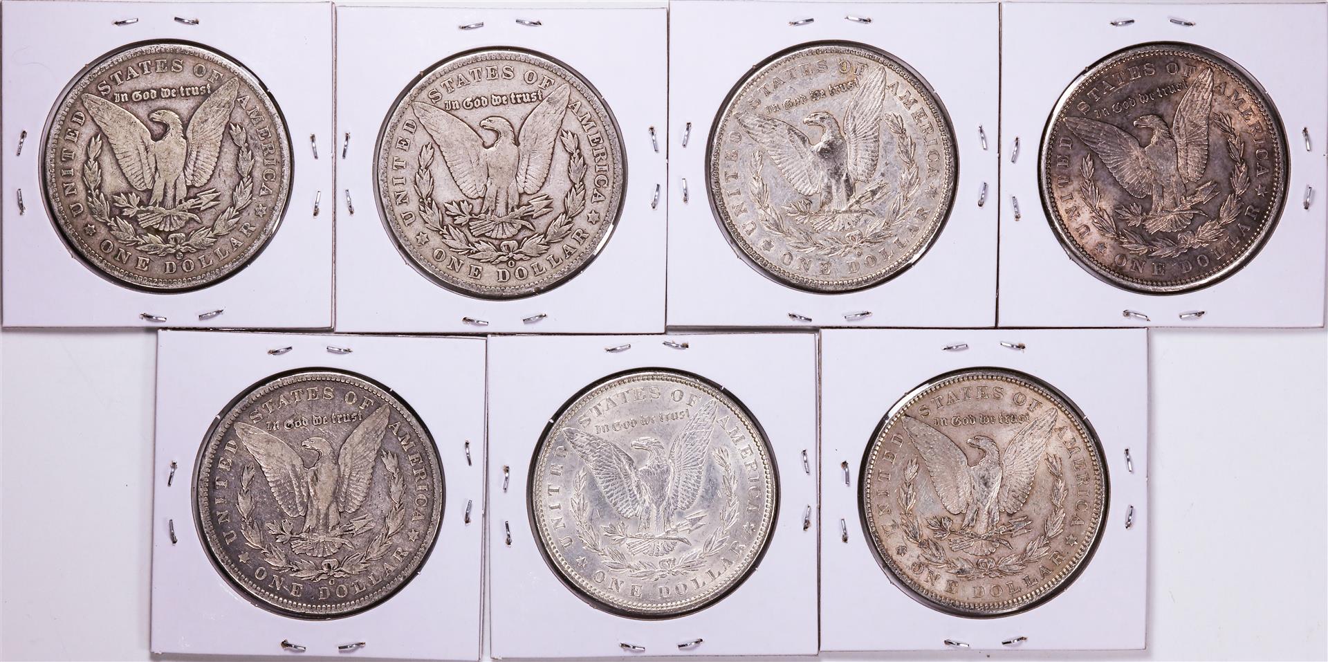 1896-1902 Morgan Silver Dollar Coin Collector's Set