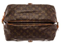 Louis Vuitton Brown Monogram Canvas Saumur 35 Messenger Bag