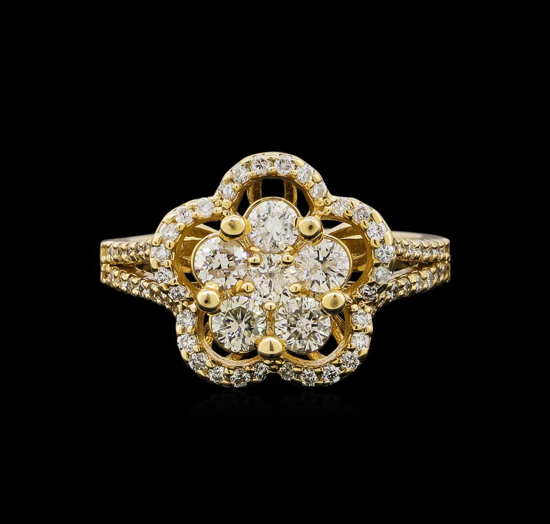 14KT Yellow Gold 1.14 ctw Diamond Ring