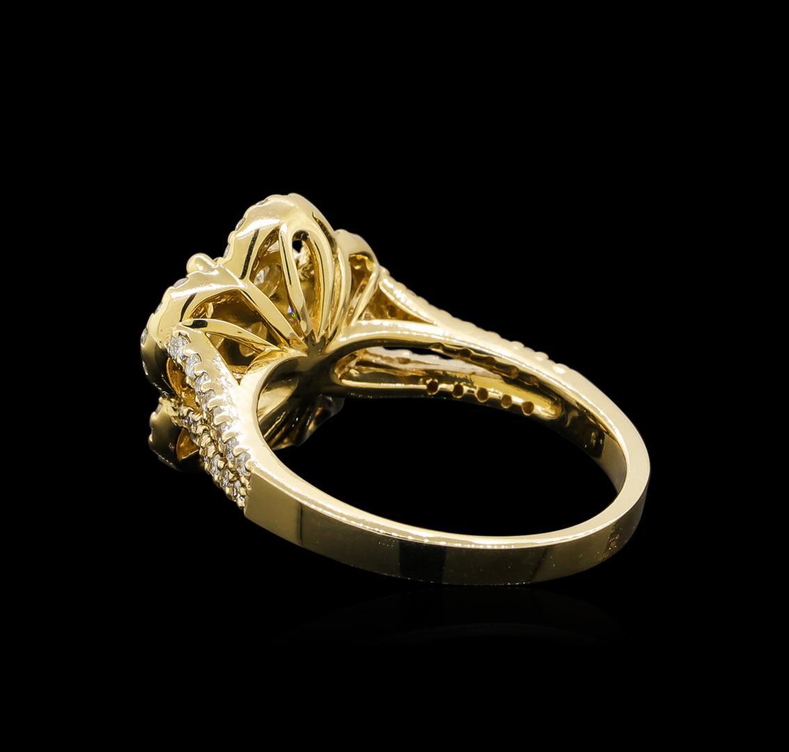 14KT Yellow Gold 1.14 ctw Diamond Ring