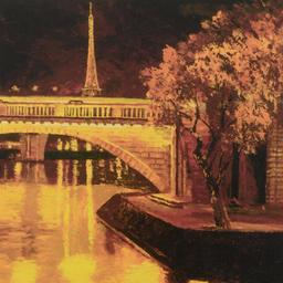 Twilight On The Seine I by Behrens (1933-2014)