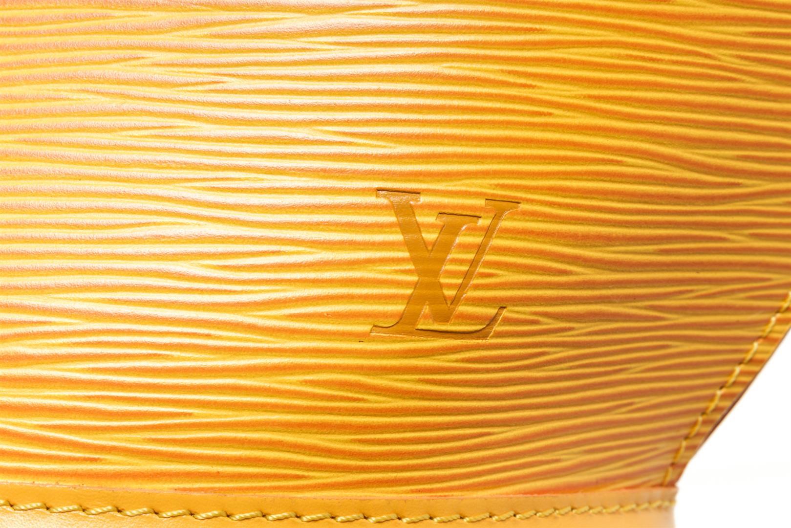 Louis Vuitton Yellow Ã‰pi Leather Saint Jacques Shoulder bag