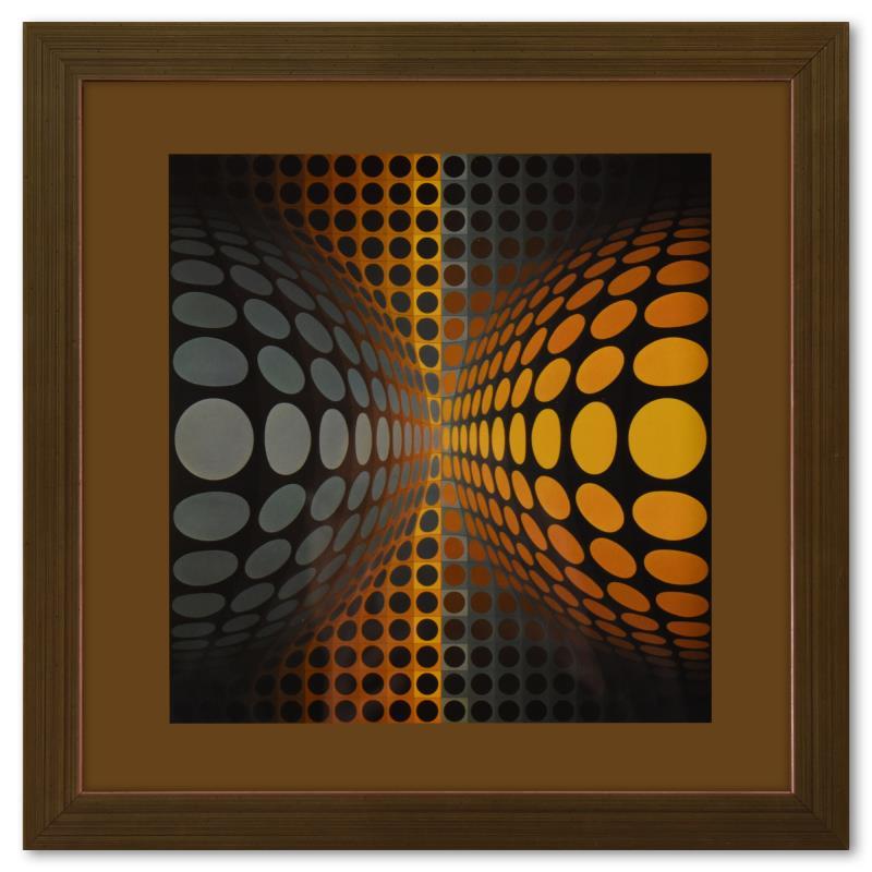 OND - JG de la serie Vega by Vasarely (1908-1997)