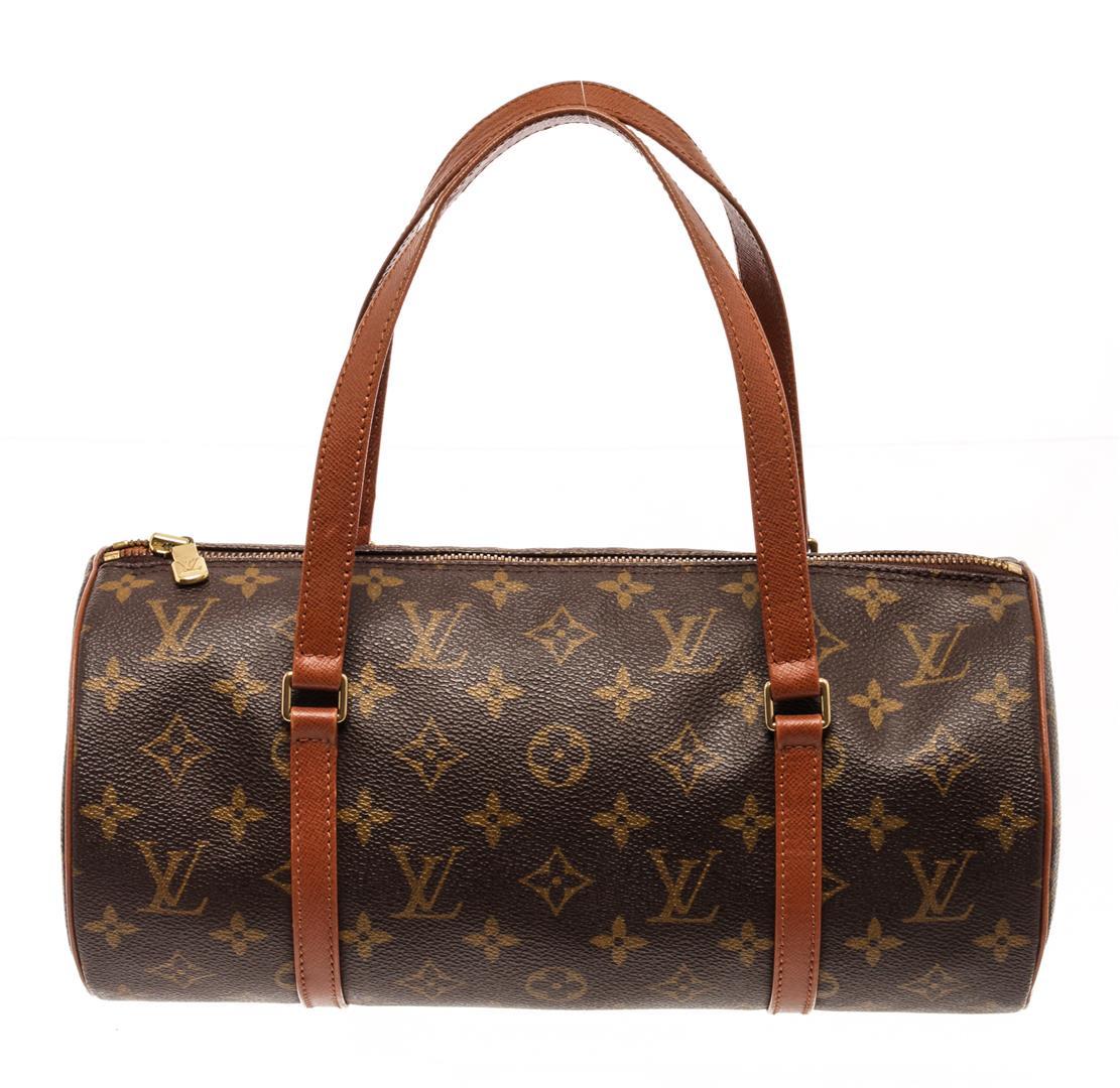 Louis Vuitton Brown Monogram Papillon 30 Shoulder Bag