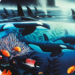 Orca Journey by Wyland