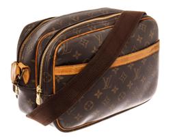 Louis Vuitton Brown Monogram Canvas Reporter PM Messenger Bag