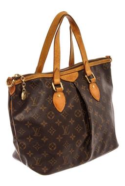 Louis Vuitton Brown Monogram Palermo PM Shoulder Bag