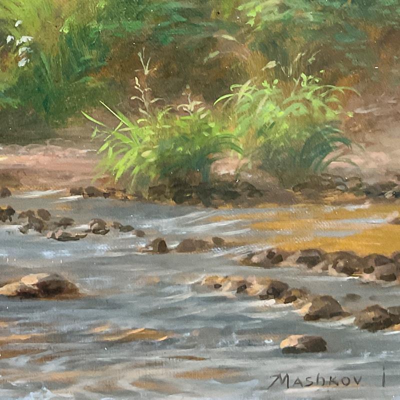 Forest River by Mashkov, Igor