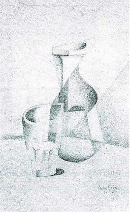 Juan Gris - Caraffe And Glass