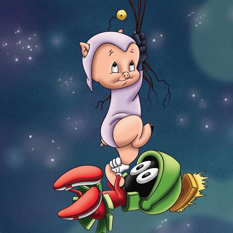 Marvin and Porky by Looney Tunes