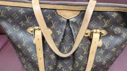 Louis Vuitton Palermo Shoulder Bag GM Brown Canvas