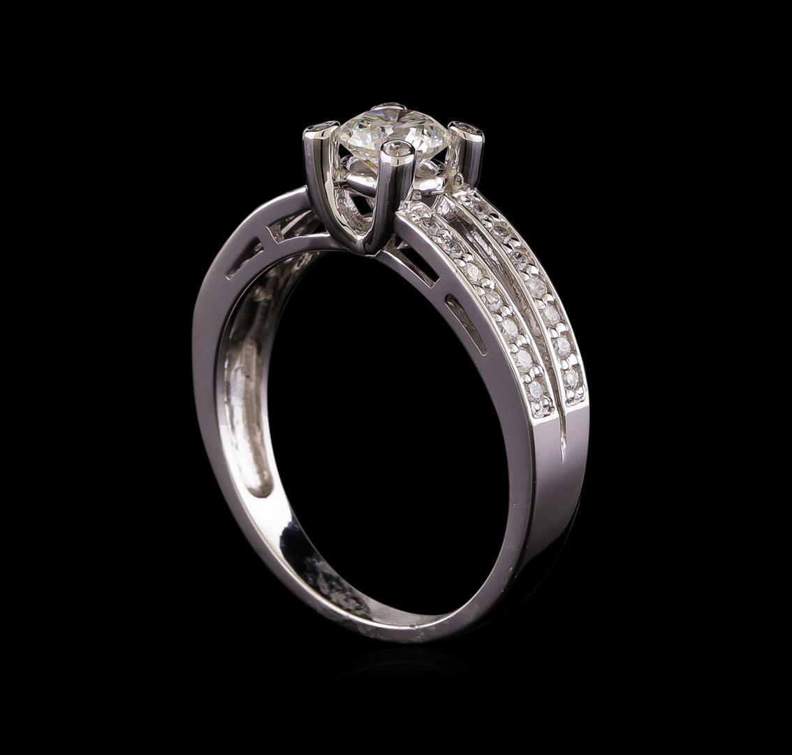 0.74 ctw Diamond Ring - 14KT White Gold