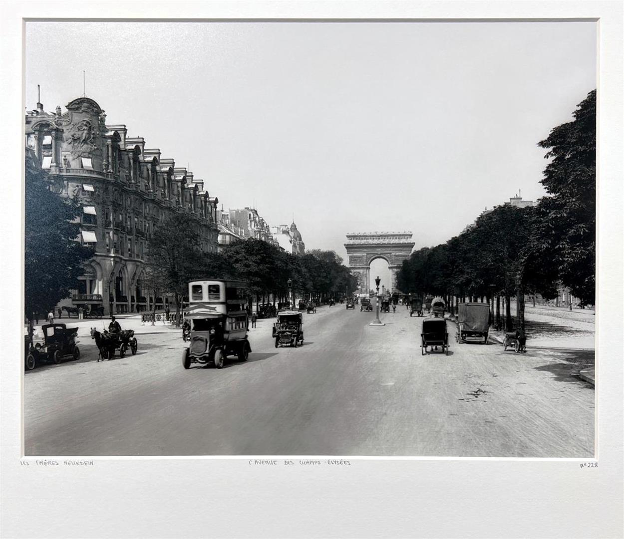 Les Freres Neurdein France L'Avenue des Champs Elysees Travel