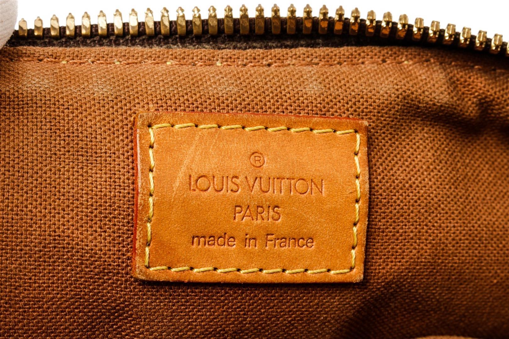 Louis Vuitton Brown Monogram Palermo PM Shoulder Bag