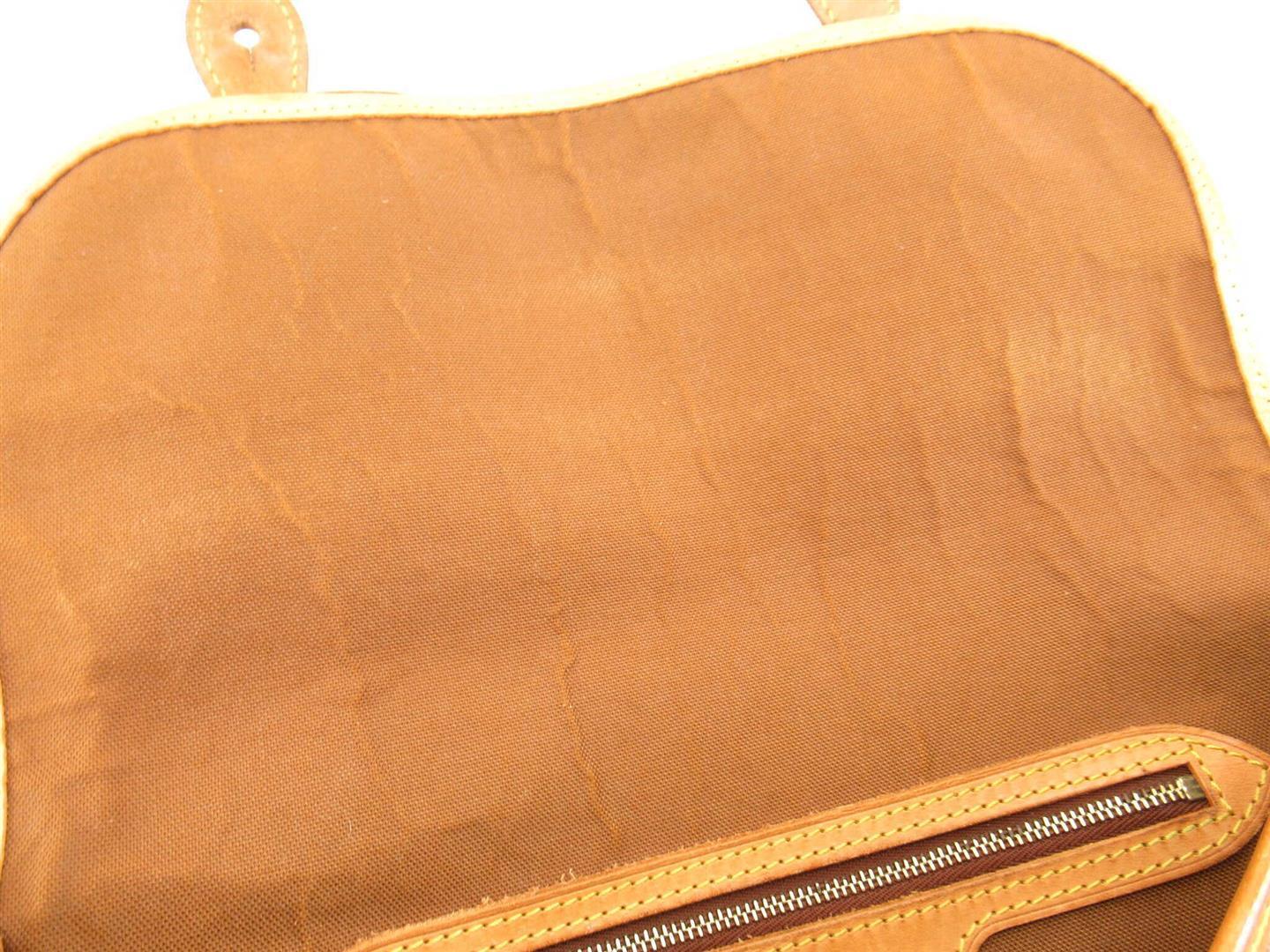 Louis Vuitton Brown Monogram Canvas Gibciere MM Messenger Bag