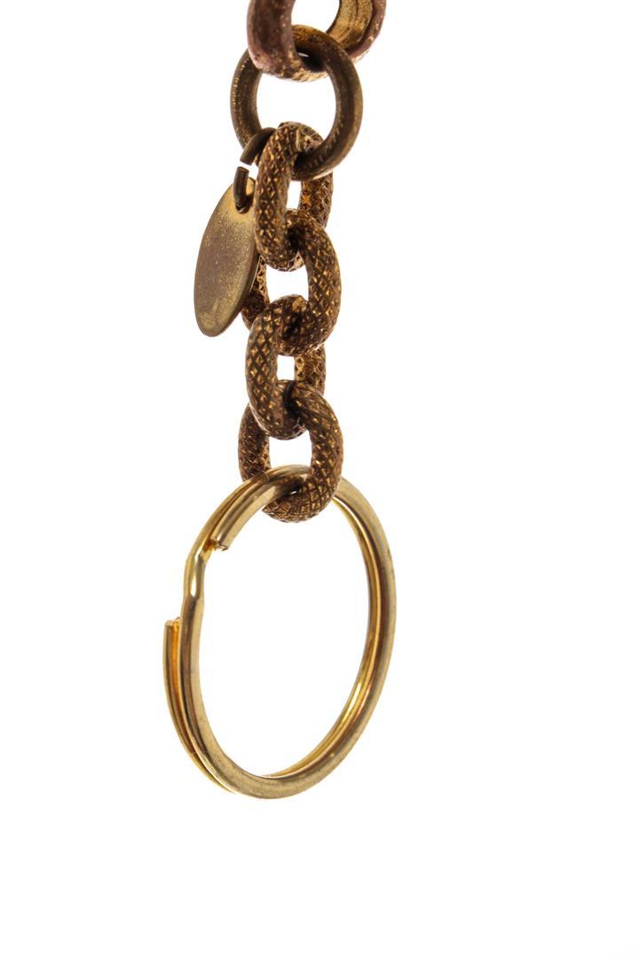 Chanel Gold-tone Metal Keyholder