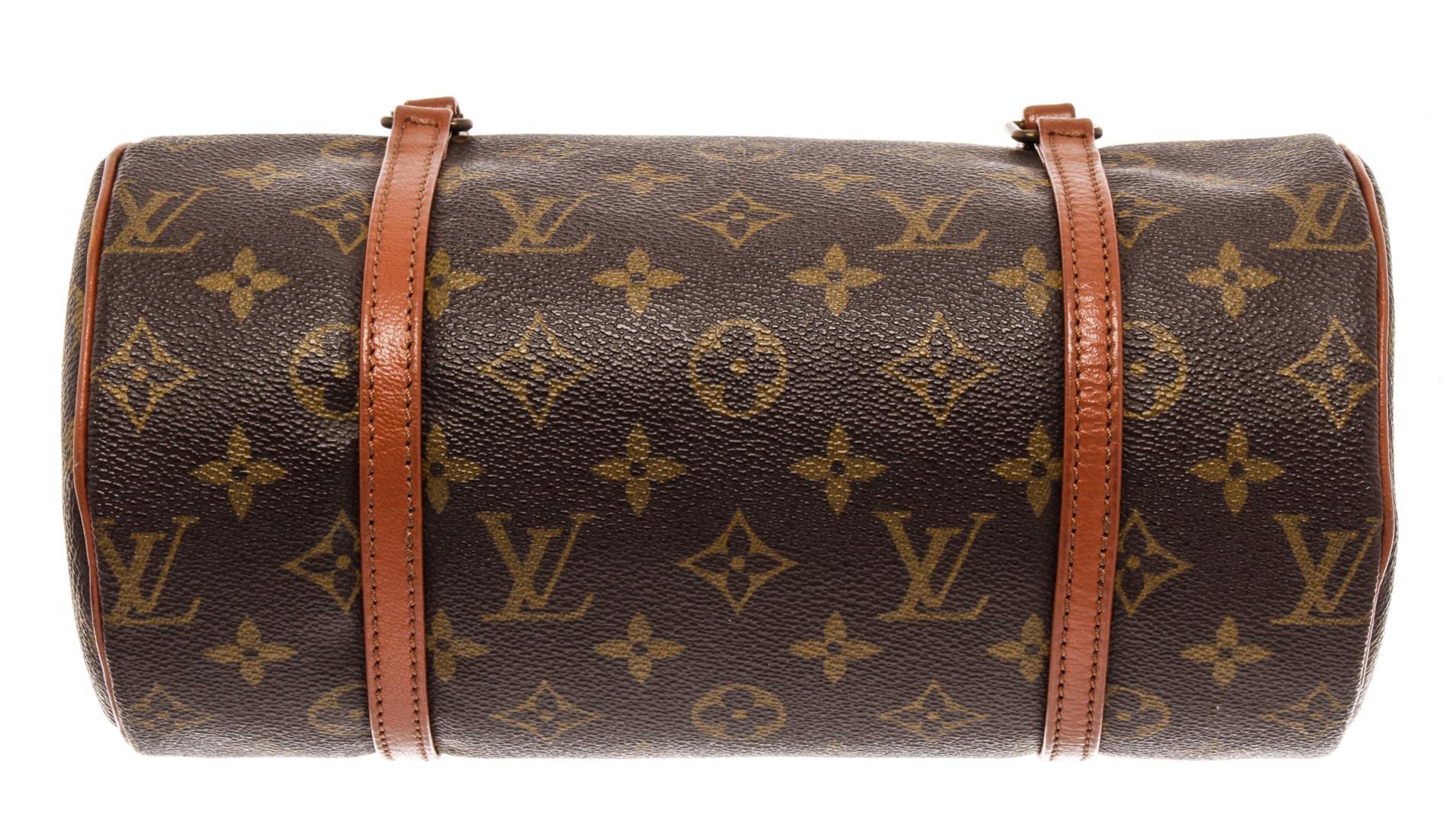 Louis Vuitton Brown Monogram Canvas Papillon 26 Shoulder Bag