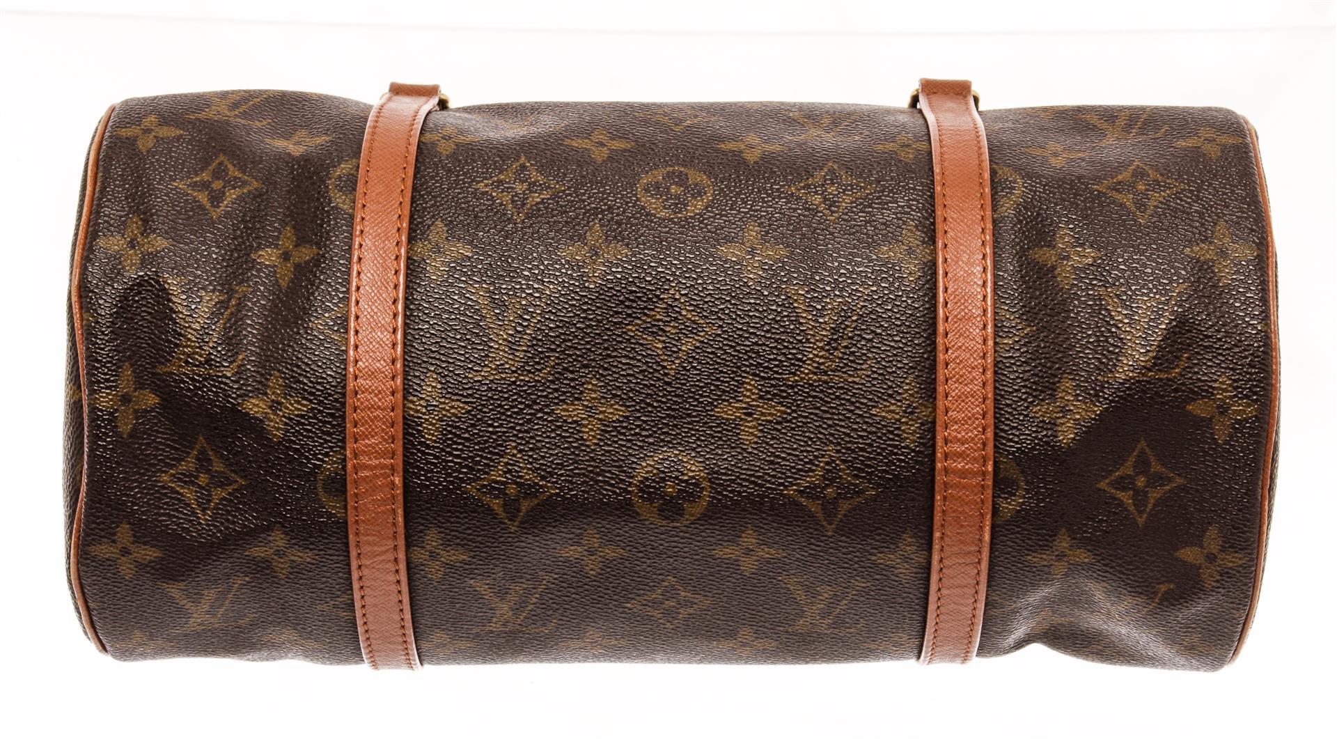 Louis Vuitton Brown Monogram Papillion 30 Shoulder Bag