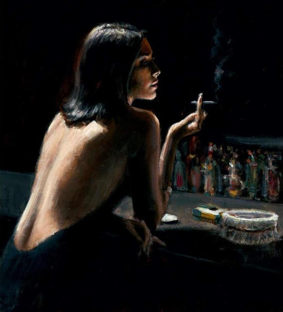 Study for Marmol Negro II by Fabian Perez