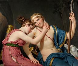 Jacques-Louis David - The Farewell of Telemachus and Eucharis