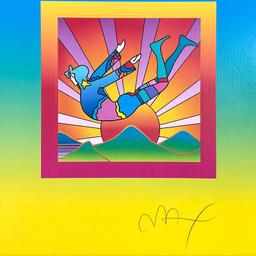 Cosmic Flyer by Peter Max