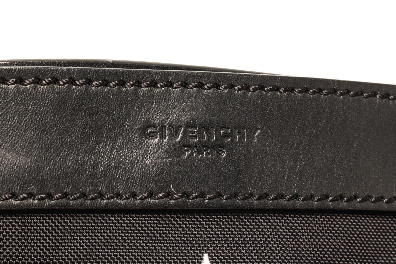 Givenchy Black Nylon Nightingale Monkey Brothers Satchel Bag