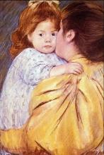 Mary Cassatt - The Maternal Kiss